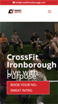 Mobile Screenshot of crossfitironborough.com